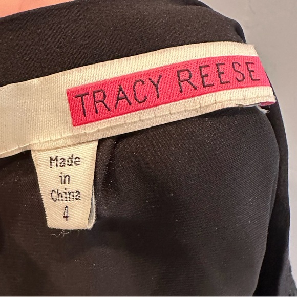 Anthropologie Tracy Reese Black Raffia Circle Lace Midi Skirt Sz 4 - Picture 4 of 15